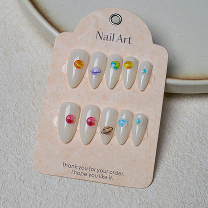 Creative Press-On Nail Design Kit