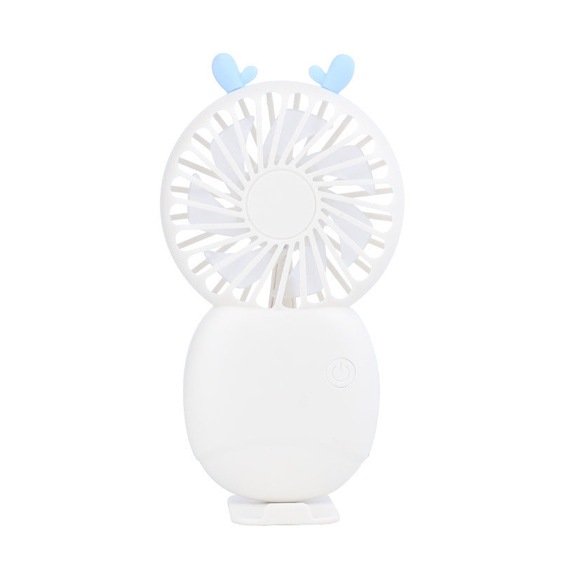 Compact Desktop Fan with Adjustable Speed Settings