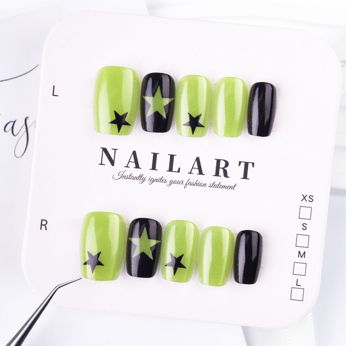 Cute Character Design Press-On Nail Set