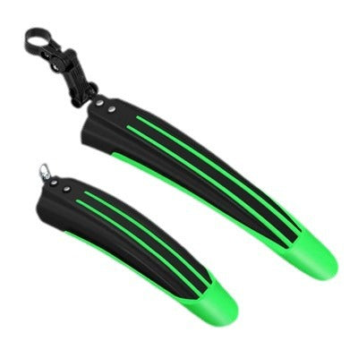Set of Adjustable Mudguards for Bicycles