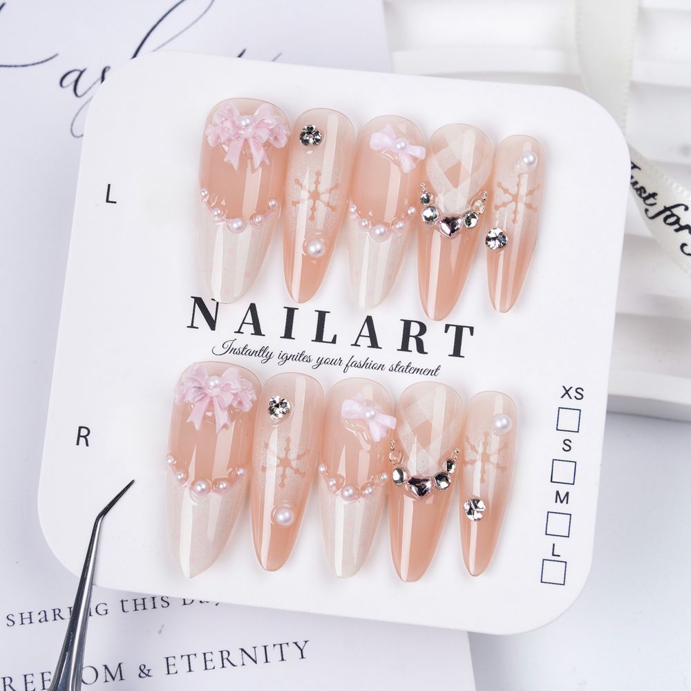 Cute Character Design Press-On Nail Set