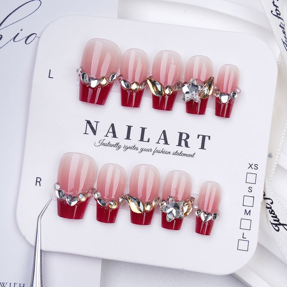 Cute Character Design Press-On Nail Set