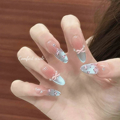 Decorative Press-On Nail Kit Taalita Style
