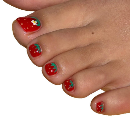 Creative Strawberry Nail Design Kit