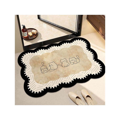 Cute Canine Design Welcome Mat