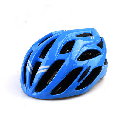 Safety Helmet for Bicycling - Aerodynamic Design