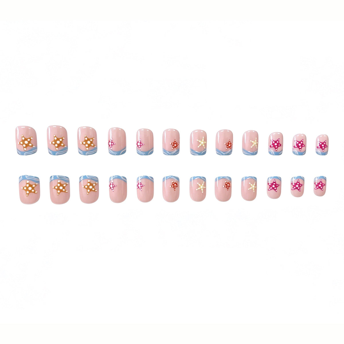 Nail Art Set with Beach Theme