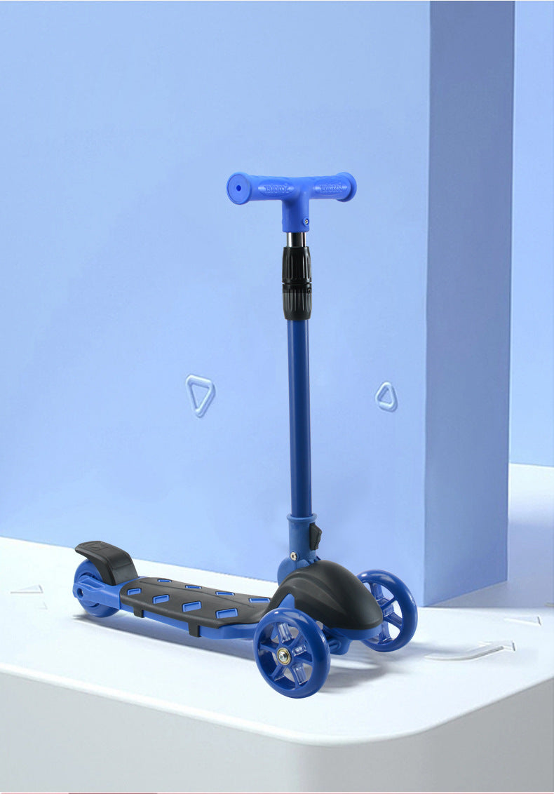 Lean-to-Steer Scooter with Adjustable Features