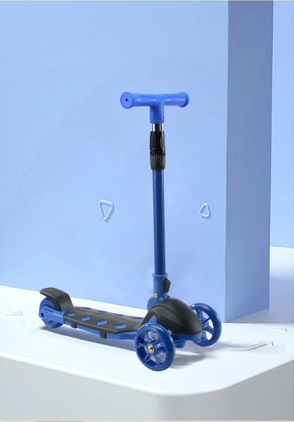Lean-to-Steer Scooter with Adjustable Features
