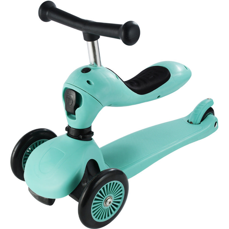 Height Adjustable Glider Scooter