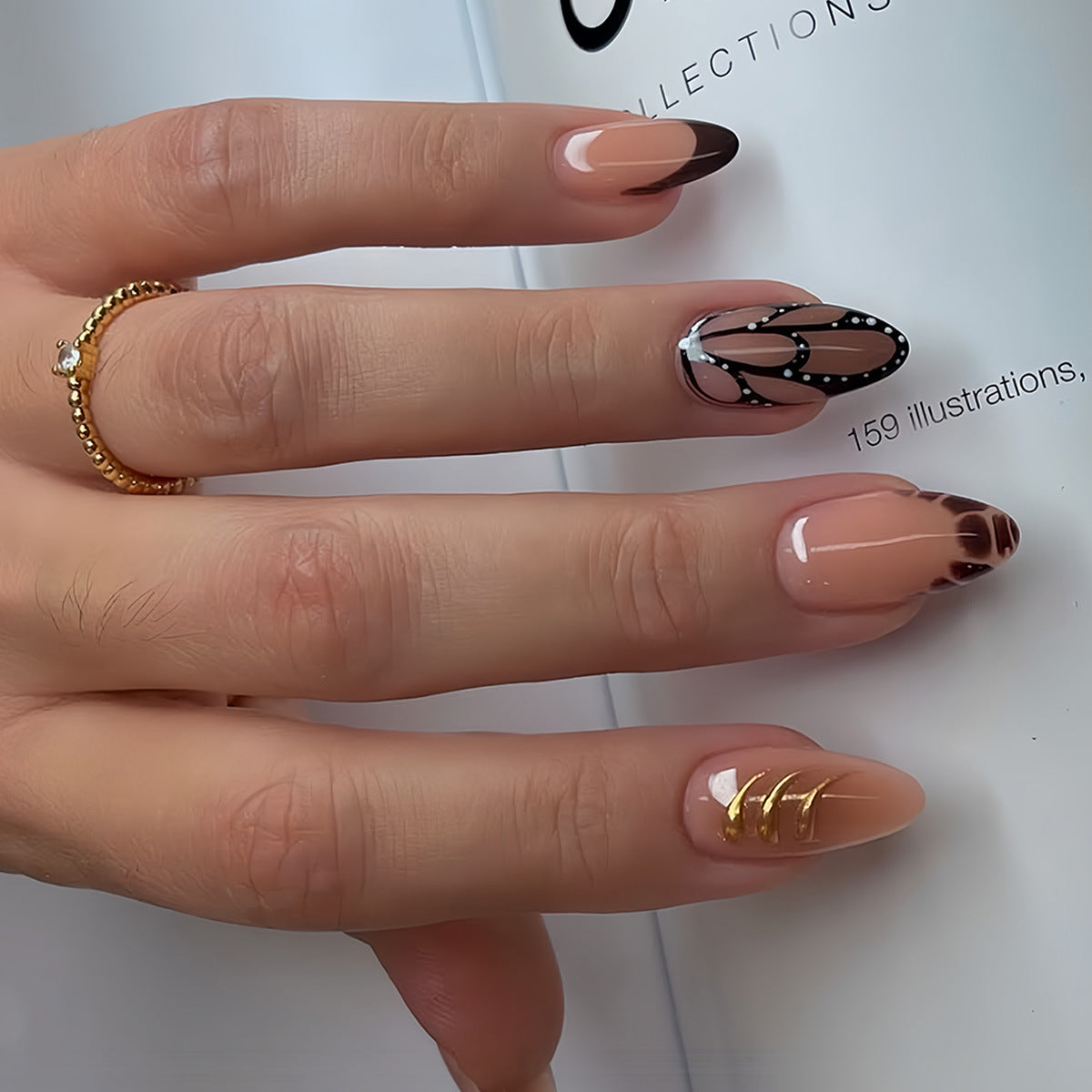 Ombre Nail Art Extensions – Creative Design
