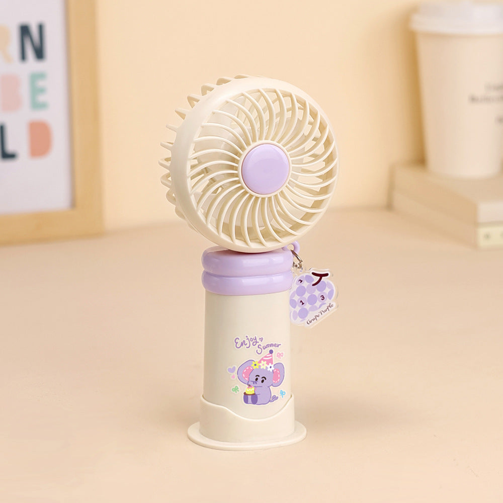 Cute Cartoon Rechargeable Fan