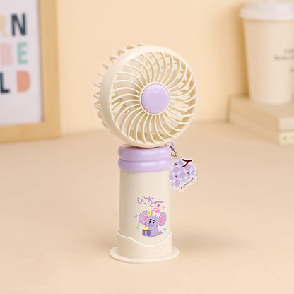 Cute Cartoon Rechargeable Fan