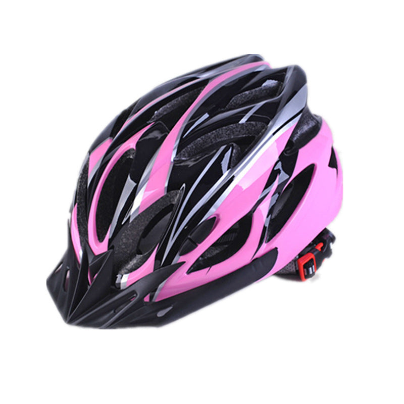 Ventilated Adjustable Cycling Helmet for Road and Mountain with Visor