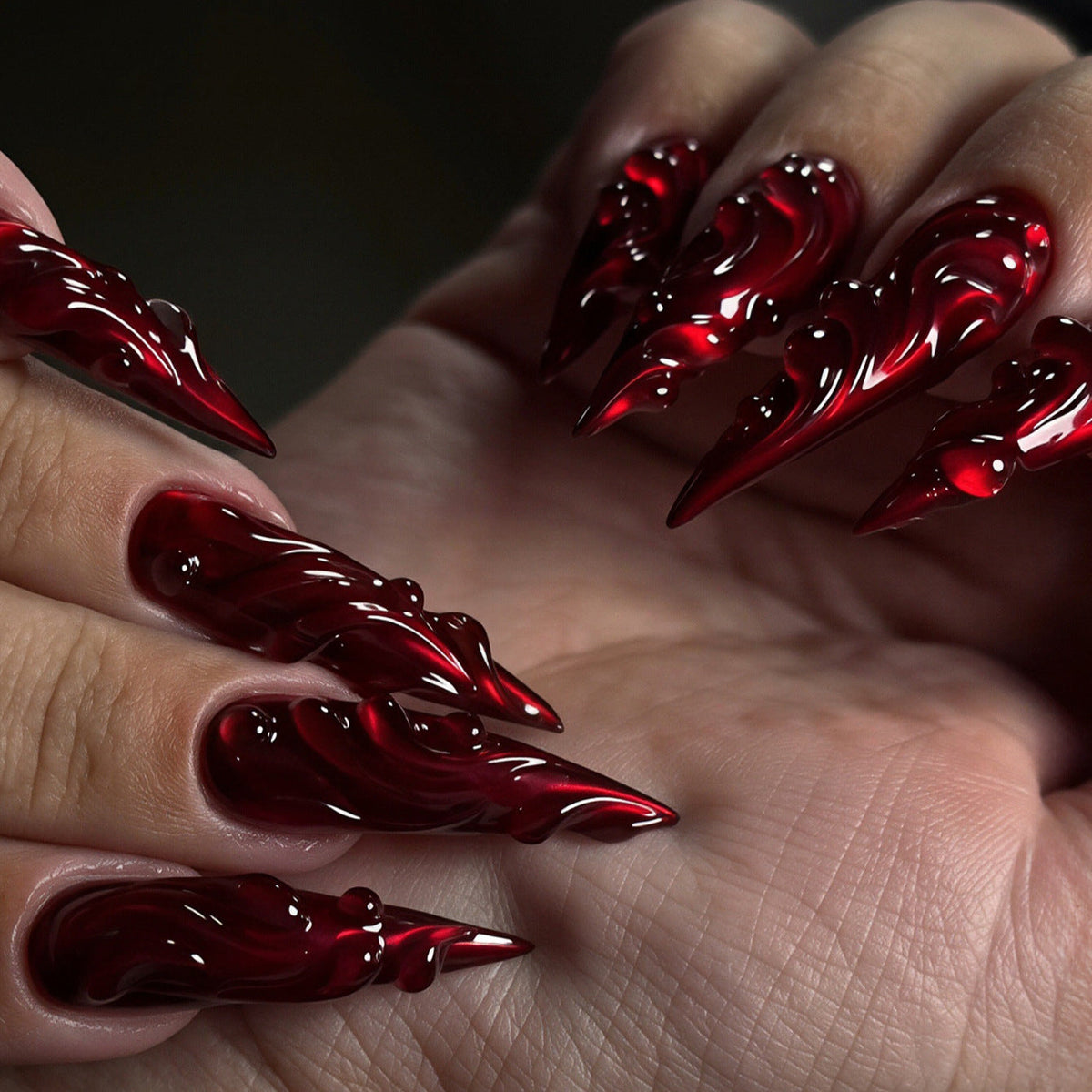 Creative Stiletto Nail Art Extensions