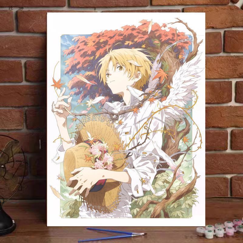 Illustrative Wall Art Inspired by Anime Characters