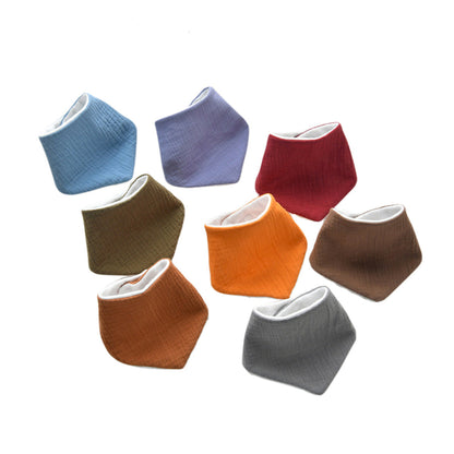 Adjustable Cotton Baby Bib for Feeding