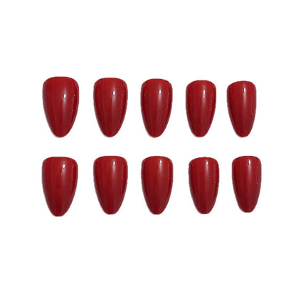 Glossy Press-On Nails in Almond Shape