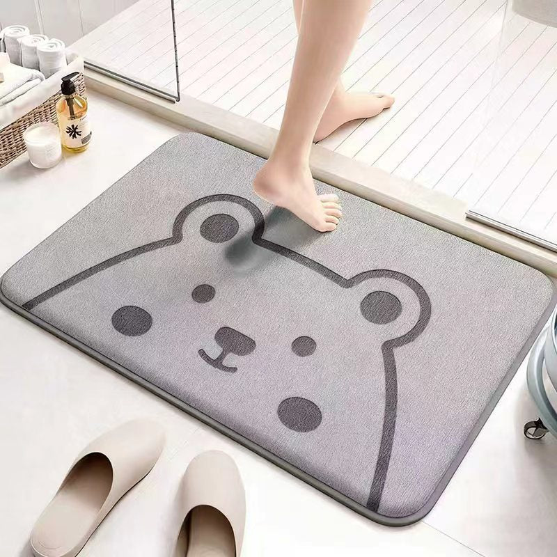 Cartoon Design Bath Mat – Highly Absorbent and Comfortable