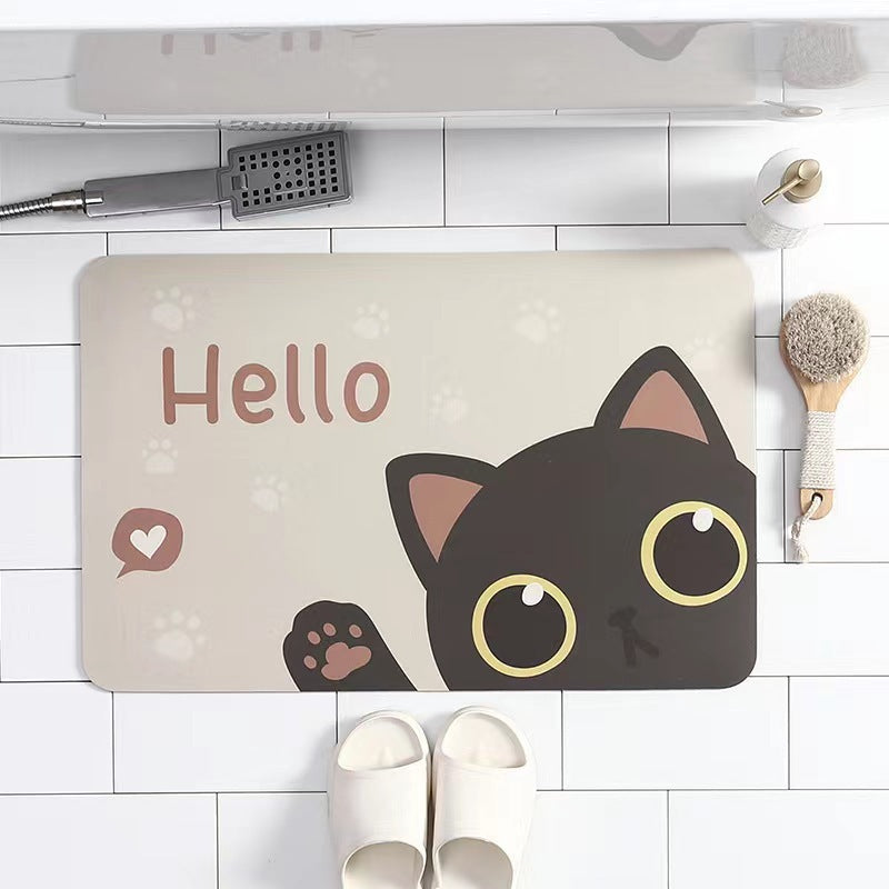 Abstract Scenery Bath Mat