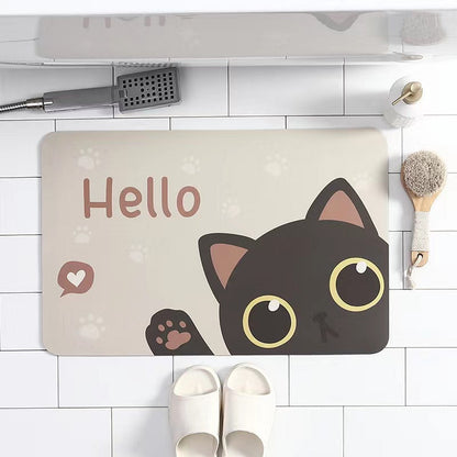 Abstract Scenery Bath Mat