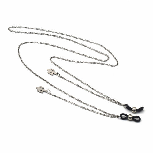 Adjustable Eyewear Retainer Chain with Links