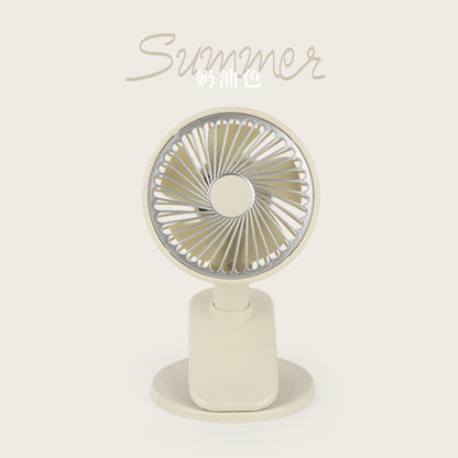Desk Fan with Adjustable Height for Cooling