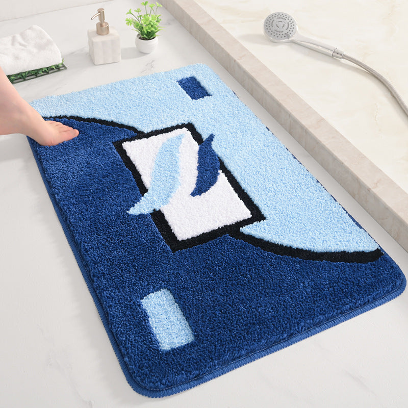 Abstract Pattern Bath Mat