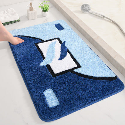 Abstract Pattern Bath Mat