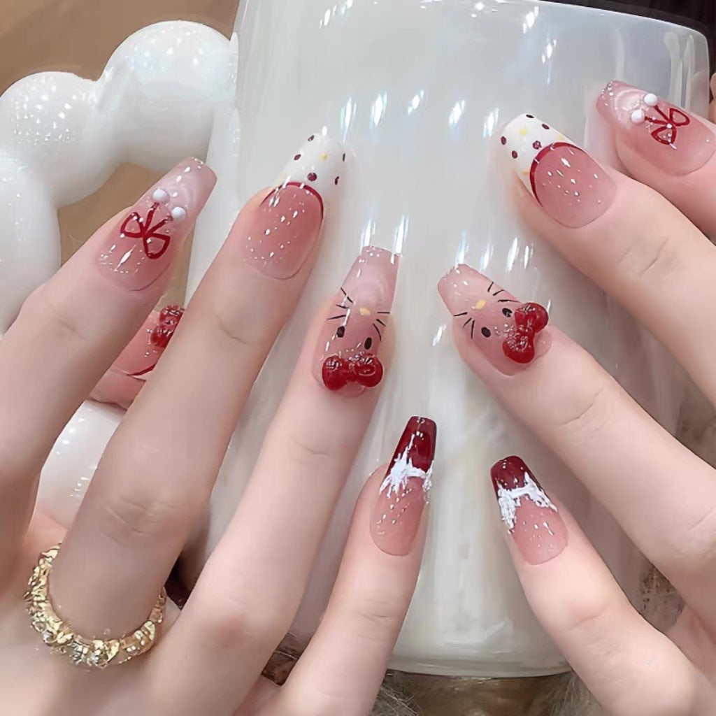 Glitter-Infused Press-On Nail Kit