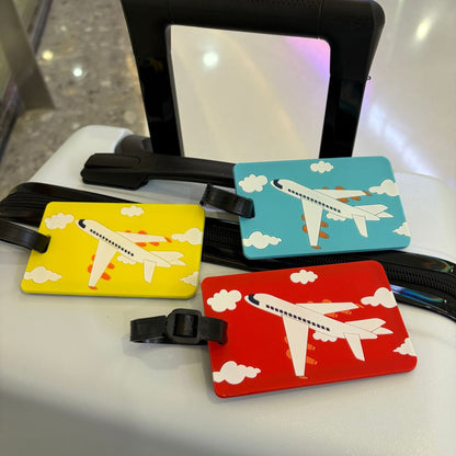 Airplane Design Travel Bag Tag