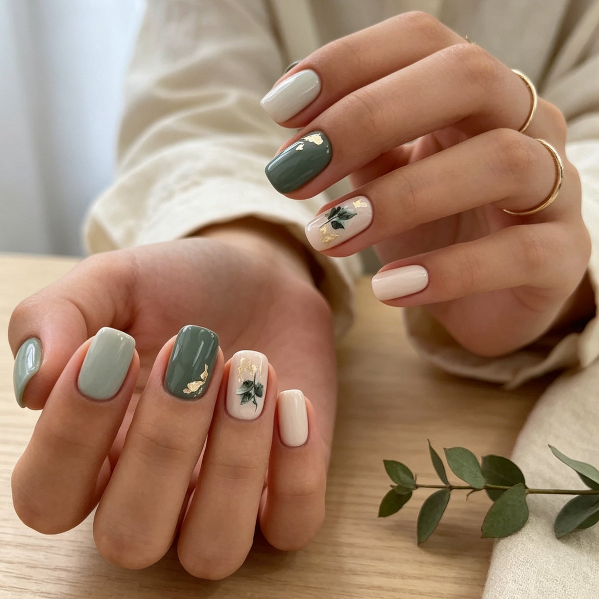 Kit for Creating Floral Designs on Nails
