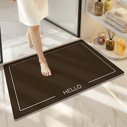 Entry Mat with High Absorbency for Doorways