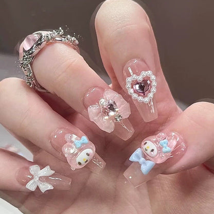 Themed Press-On Nails for Artistic Designs