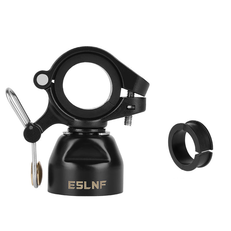 Quick Release Bicycle Bell Mount with Adjustable Clamp and Universal Shim
