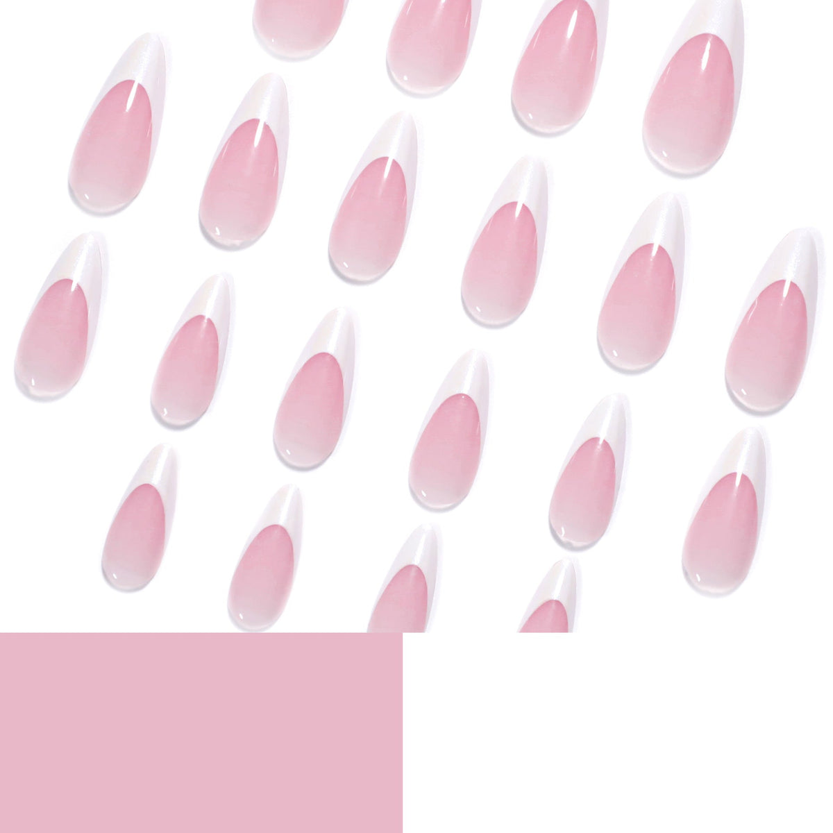 Elegant Gradient Design on Artistic Stiletto Nail Tips