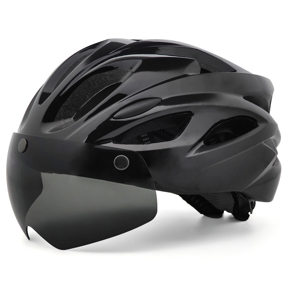 Cycling Helmet with Built-in Visor – Aerodynamic Design