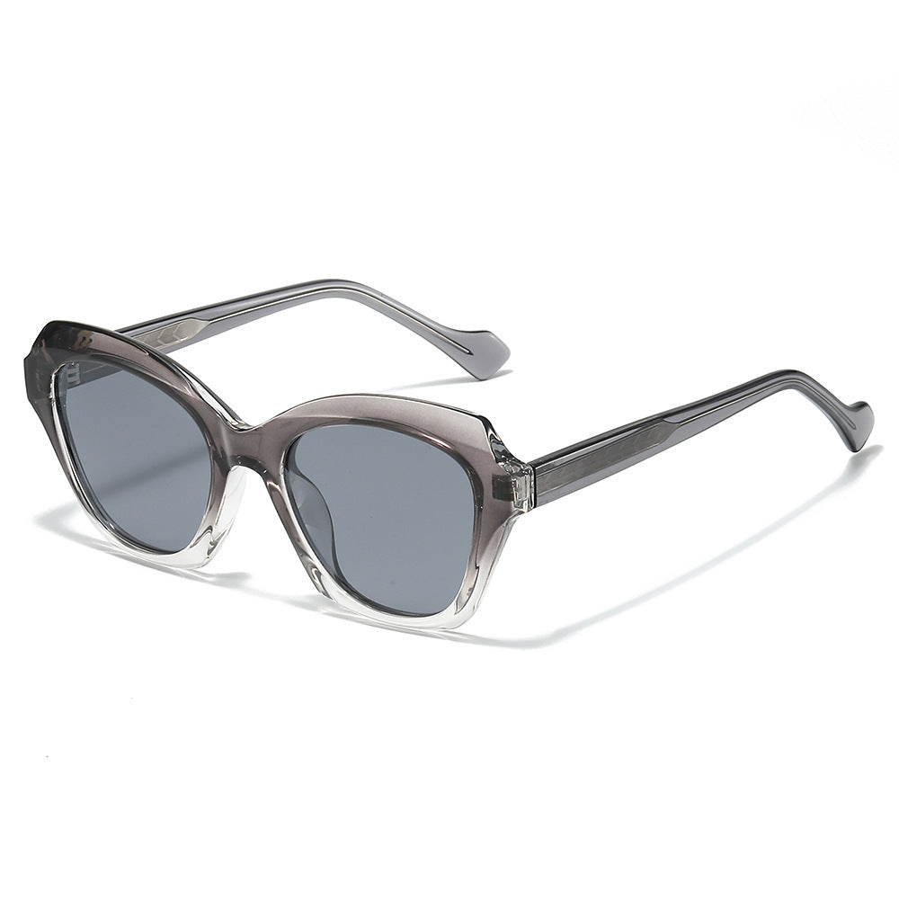 Fashion Sunglasses with Angular Frame Design