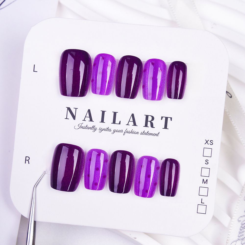 Cute Character Design Press-On Nail Set