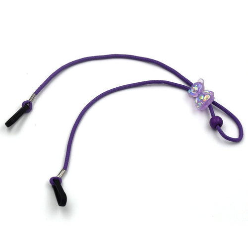 Bead-Detail Adjustable Eyewear Holder