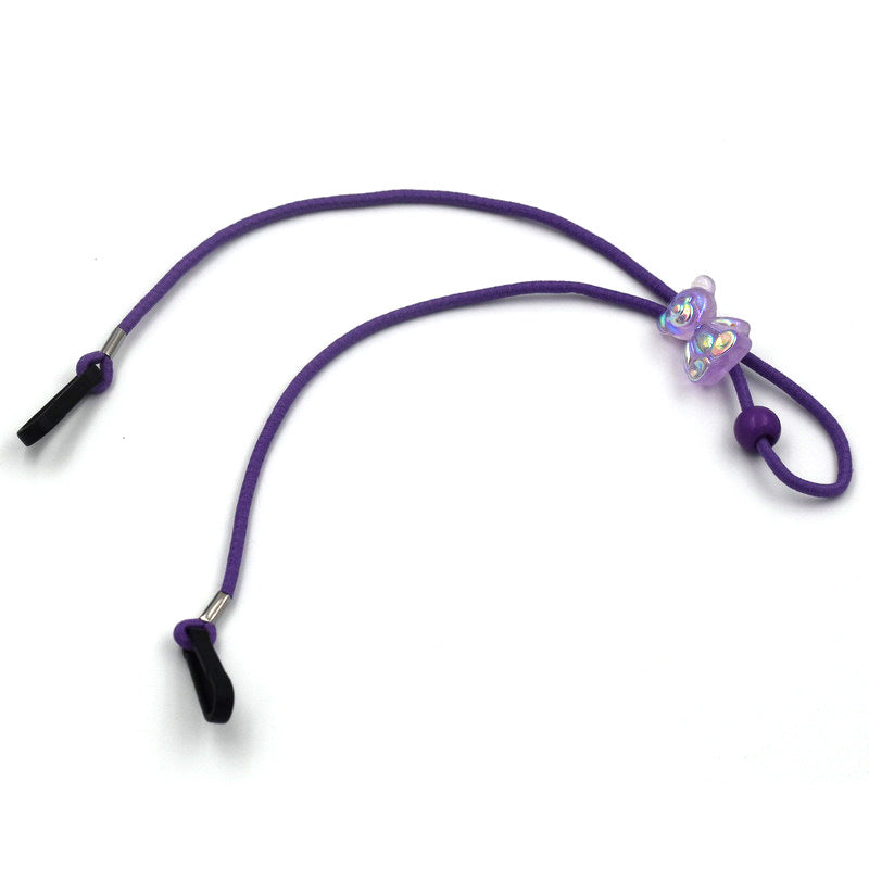 Flexible Eyewear Strap with Adjustable Length