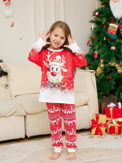 Matching Family Christmas Pajamas with Dog Outfit Included