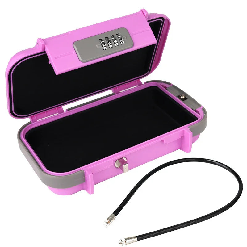Waterproof Travel Case for Secure Storage of Valuables