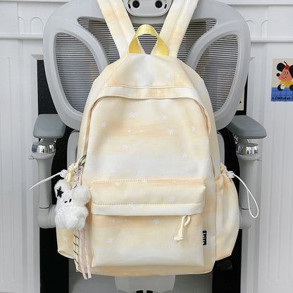 Charming School Backpack with Star Design