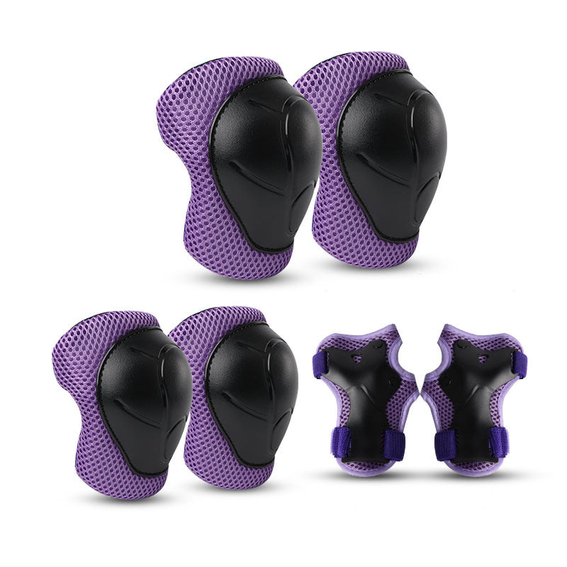 Knee and Elbow Protection Pad Set for Active Sports