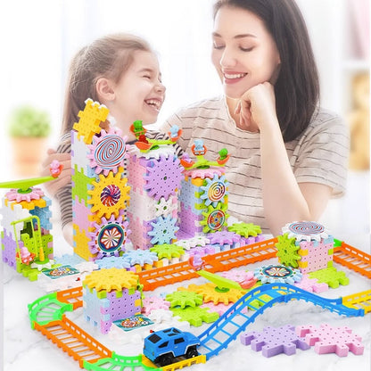 Rotating Montessori Building Block Toy