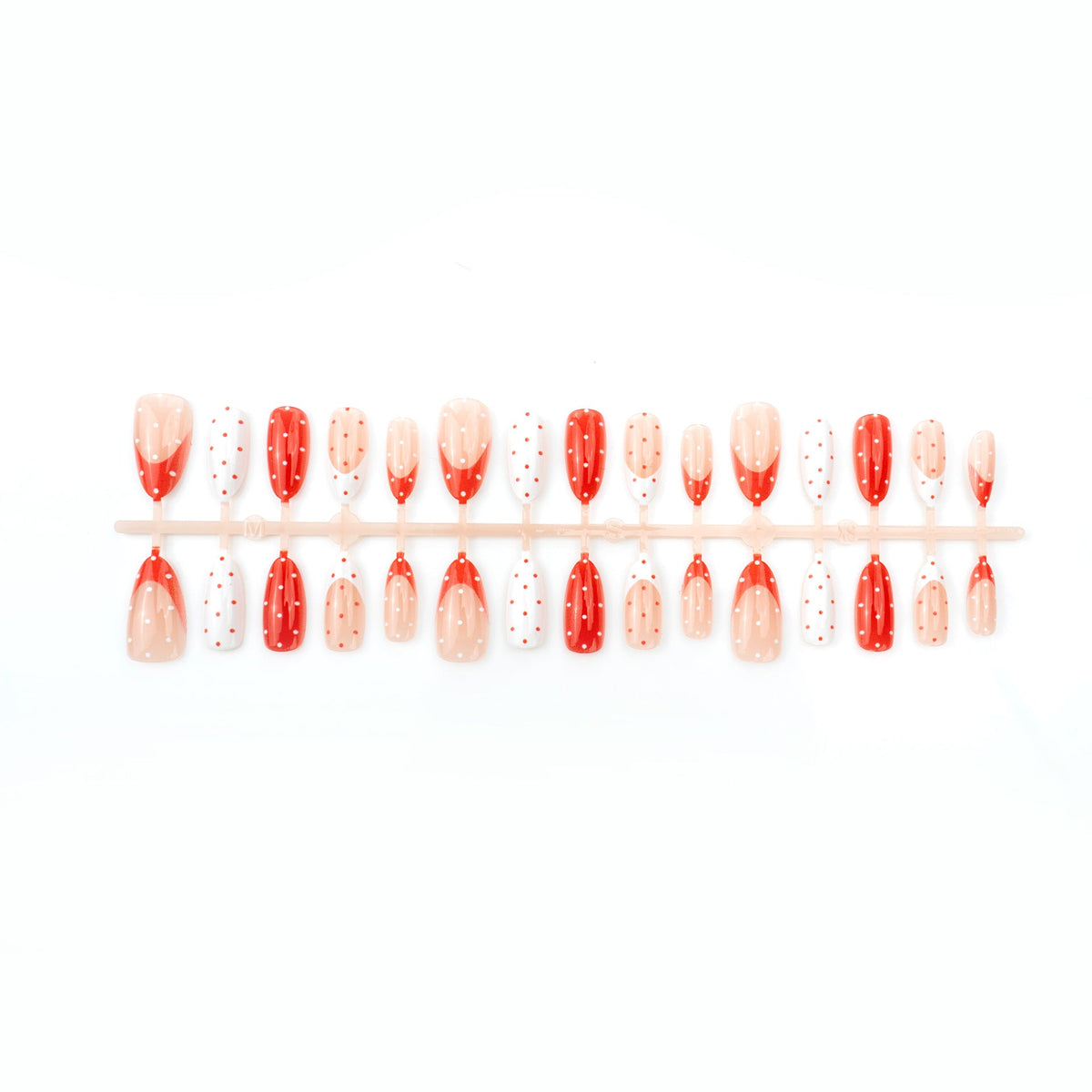 Polka Dot Nail Art Press-Ons – Creative Design