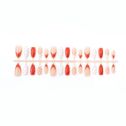 Polka Dot Nail Art Press-Ons – Creative Design