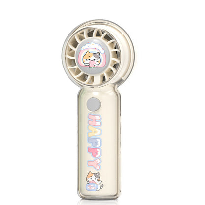 Cute Portable Cartoon Animal Hand Fan