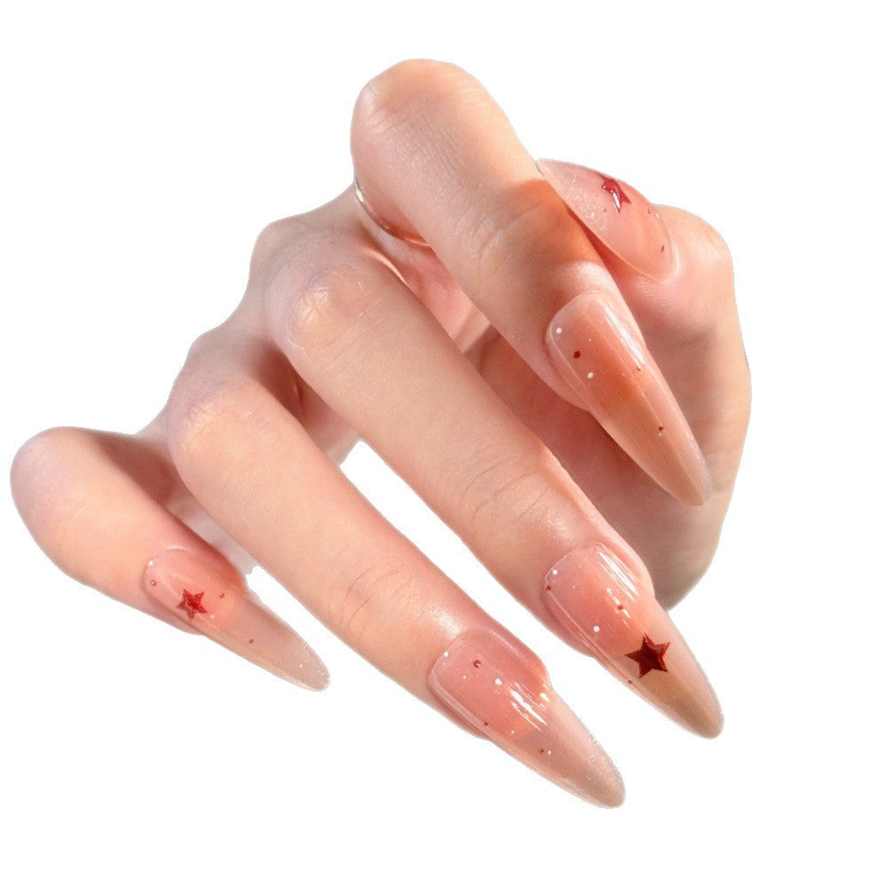 Star Design Press-On Nails for Creative Nail Art